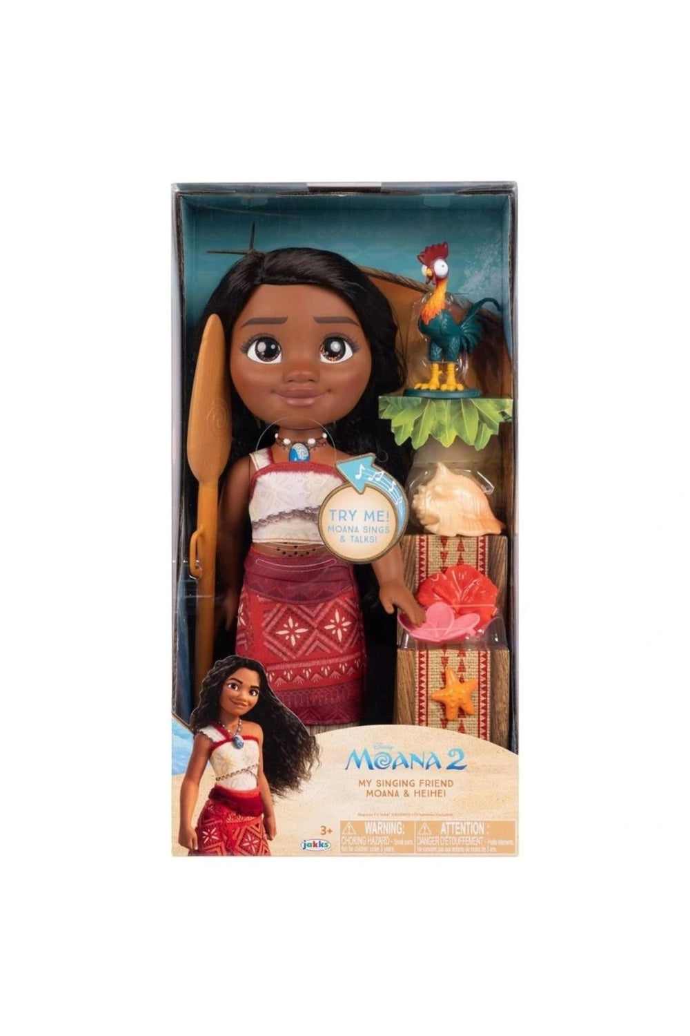 Nessiworld JKP 237581 Disney Moana - Moana Şarkı Söyleyen Bebek 38 cm