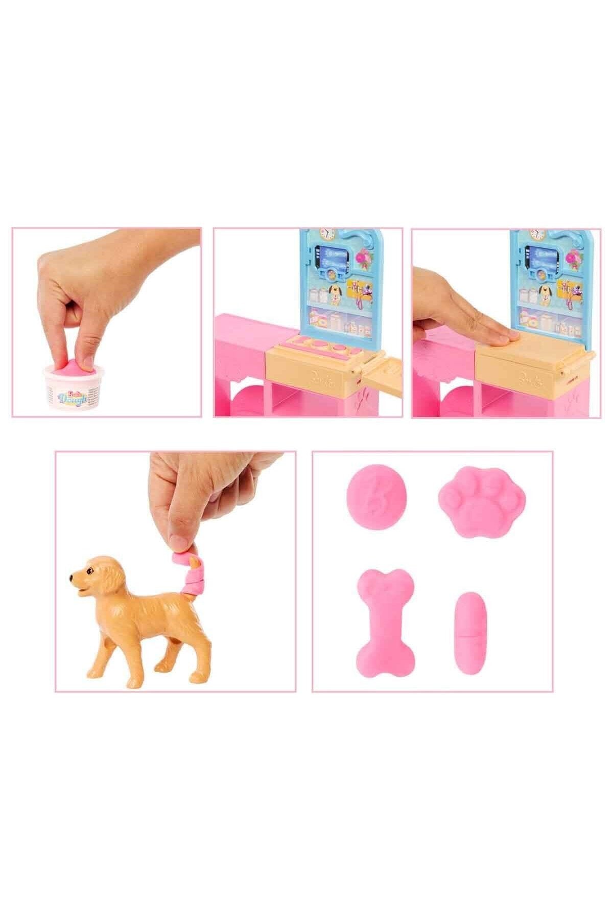 Barbie ’nin Veteriner Kliniği Bebek Ve Aksesuarları JFX93