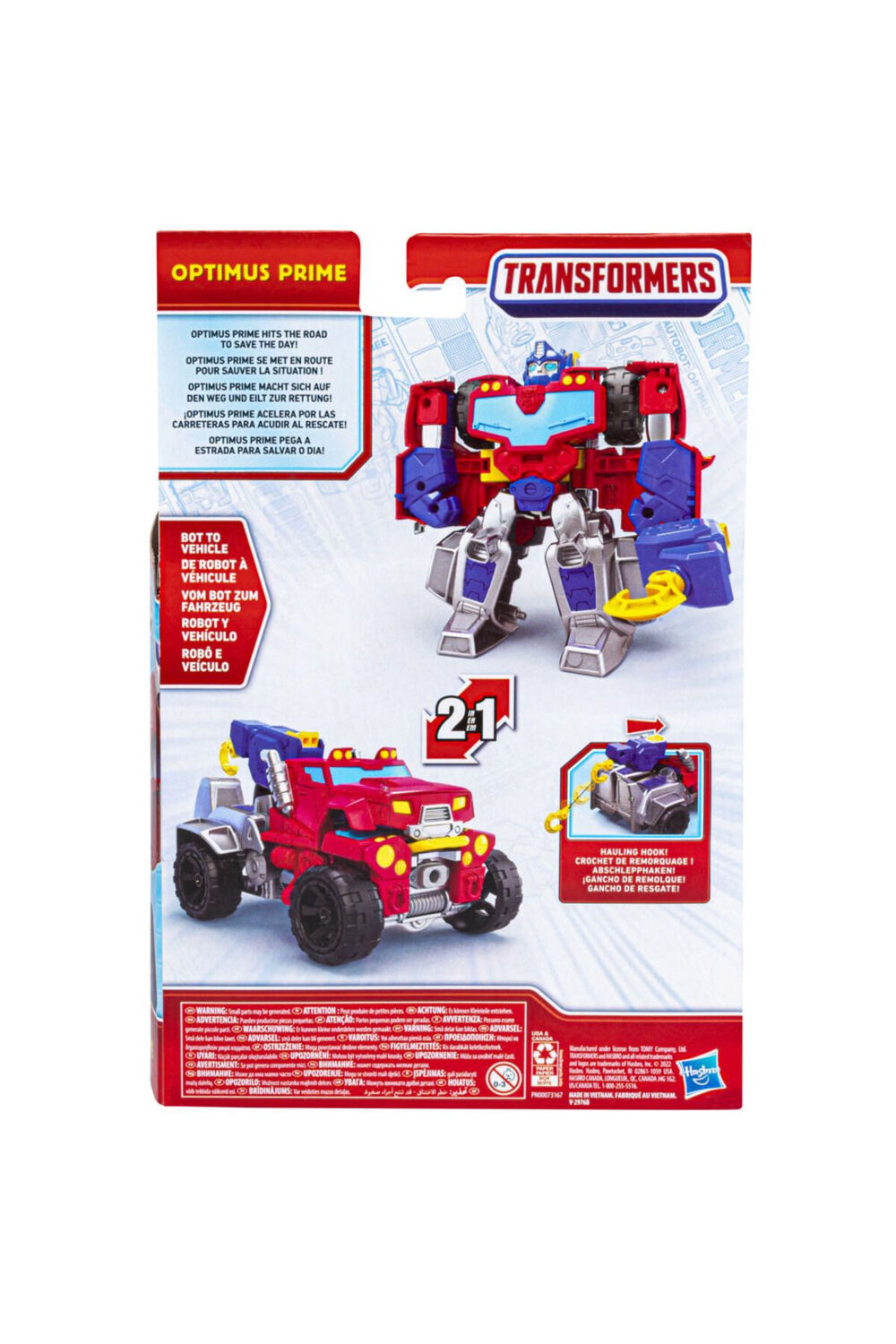 Optimus Prime Dönüşebilen Robot ve Araç Figürü – 2’si 1 Arada Hasbro