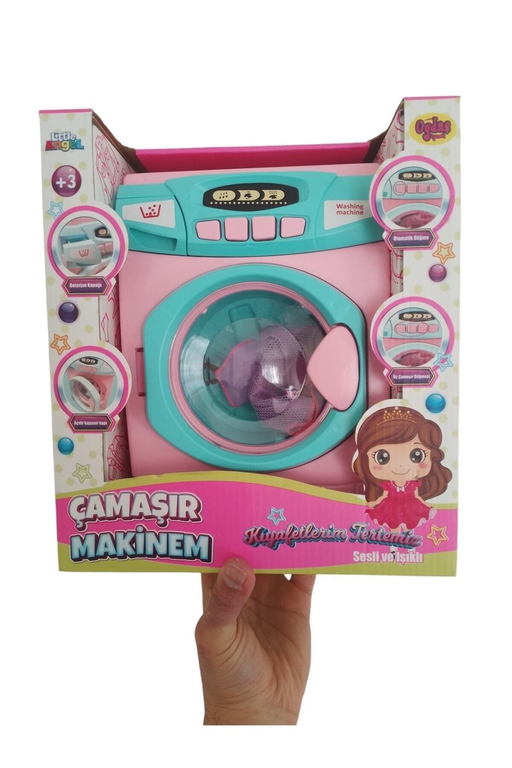 oydaş oyuncak Pilli Büyük Çamaşır Makinesi