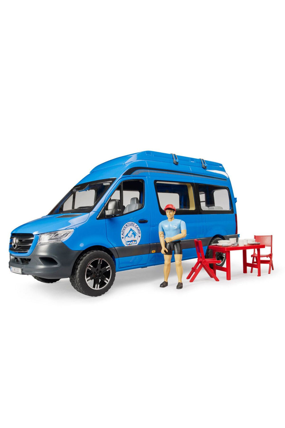 Oyuncak M. Benz Sprinter Kamp Aracı Kampçı Ve Aksesuarları Br02684