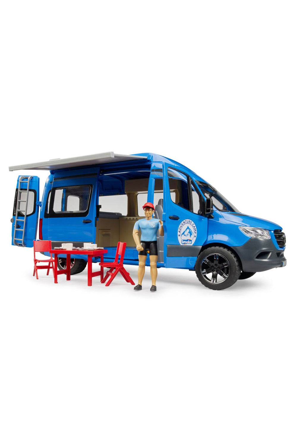 Oyuncak M. Benz Sprinter Kamp Aracı Kampçı Ve Aksesuarları Br02684