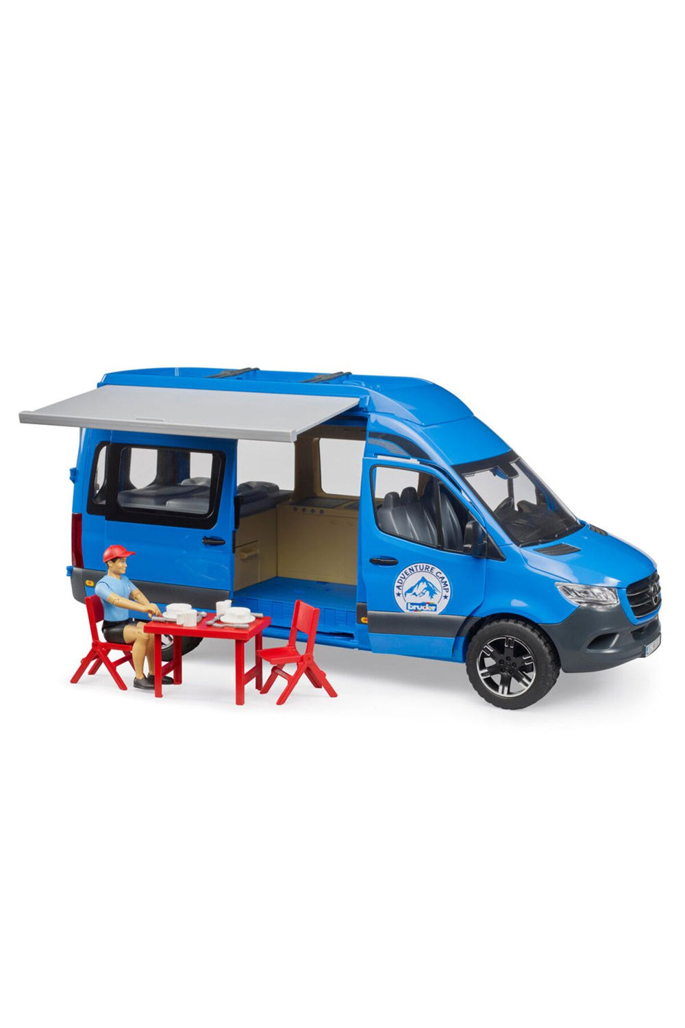 Oyuncak M. Benz Sprinter Kamp Aracı Kampçı Ve Aksesuarları Br02684