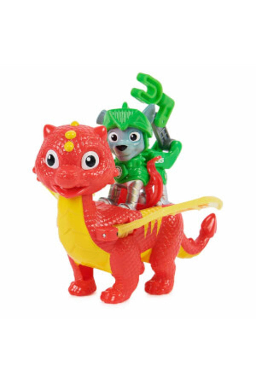Paw Patrol, Rescue Knights Rocky ve Dragon Flame Aksiyon Figürleri Seti