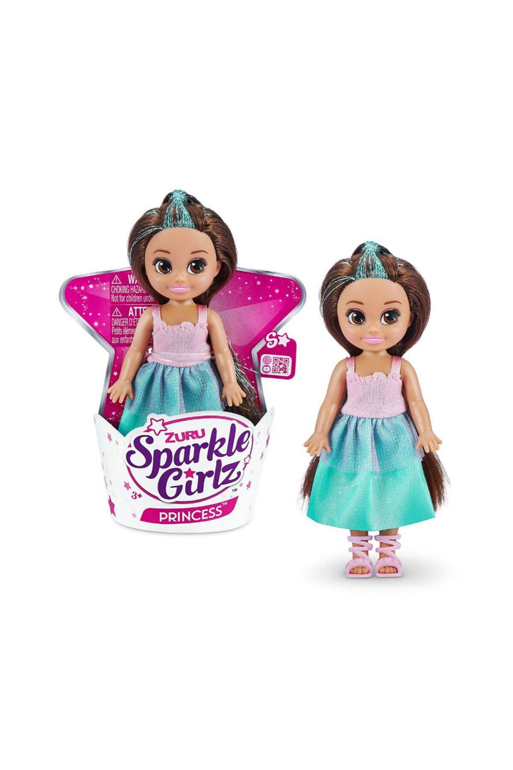 PAK00000 Sparkle Girlz 12cm Prenses Cupcake - 10015TQ3