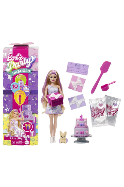 Barbie Parti Paketi Minik Dostumun Doğum Günü Serisi JFG68