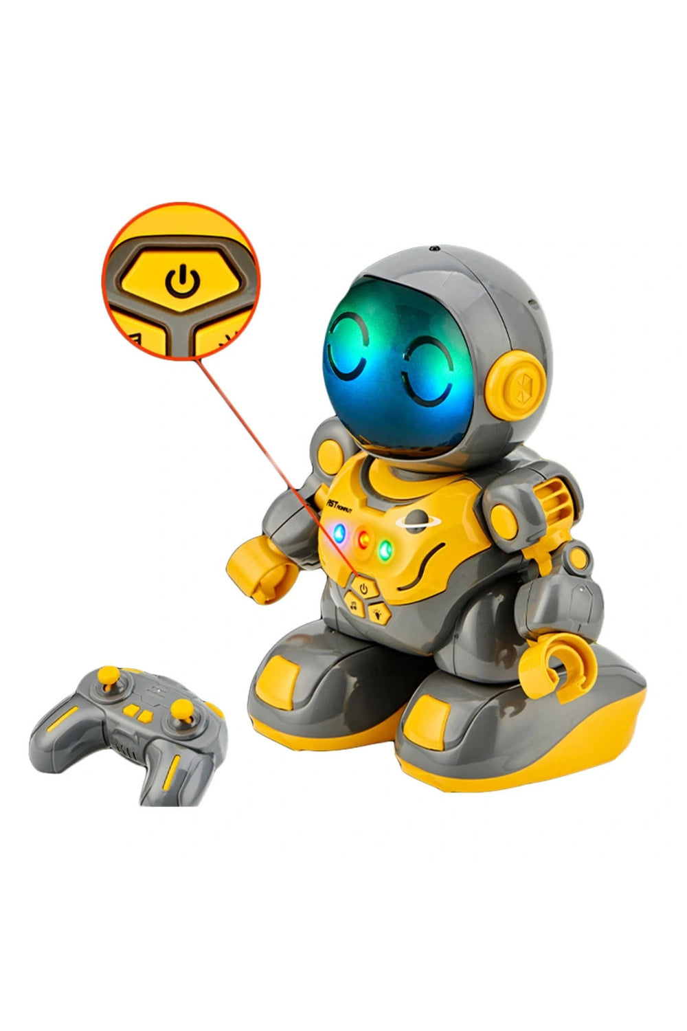 Pasifik Toys Uzaktan Kumandalı Işıklı ve Müzikli Astronot Robot 1516C