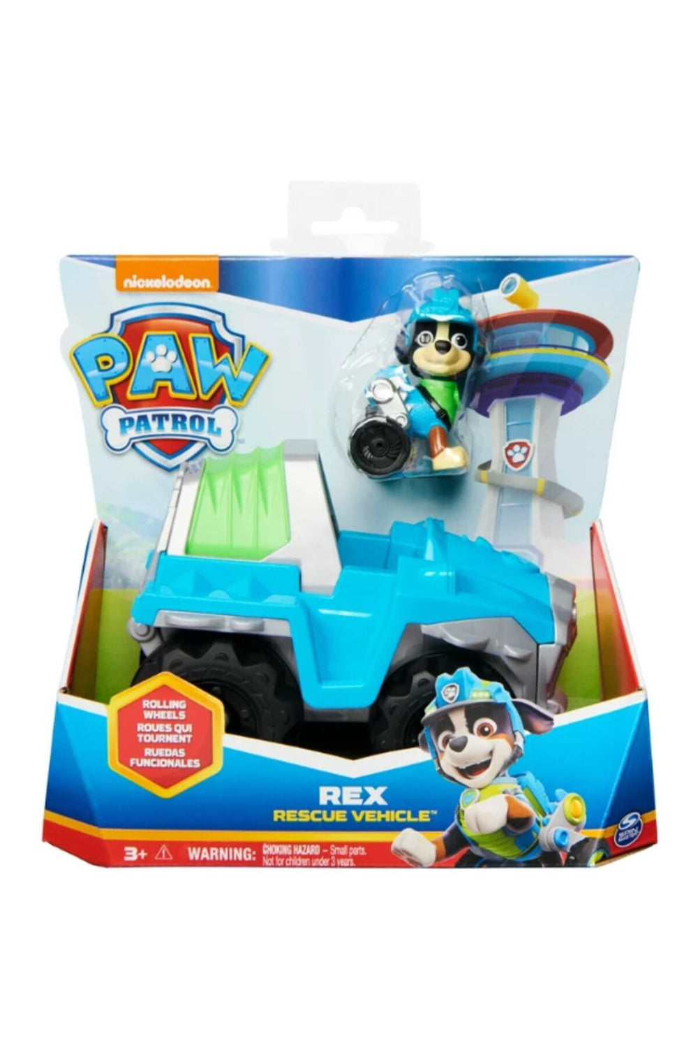 Paw Patrol Rex' in Dinozor Kurtarma Aracı ve Figürü SPM-6052310