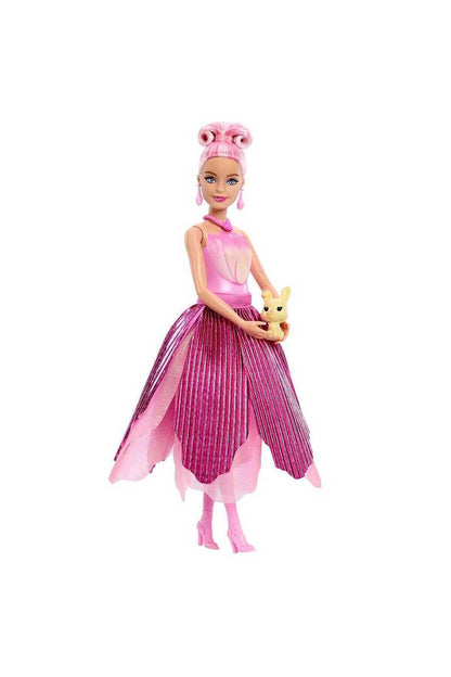 Barbie Petal Pop Barbie Bebek ve Aksesuarları Lale Oyun Seti JMF57