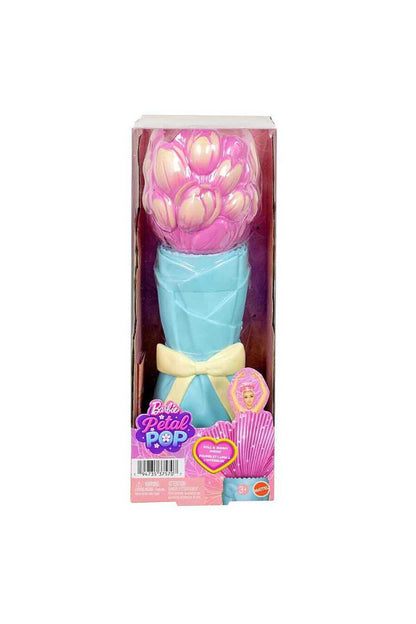 Barbie Petal Pop Barbie Bebek ve Aksesuarları Lale Oyun Seti JMF57