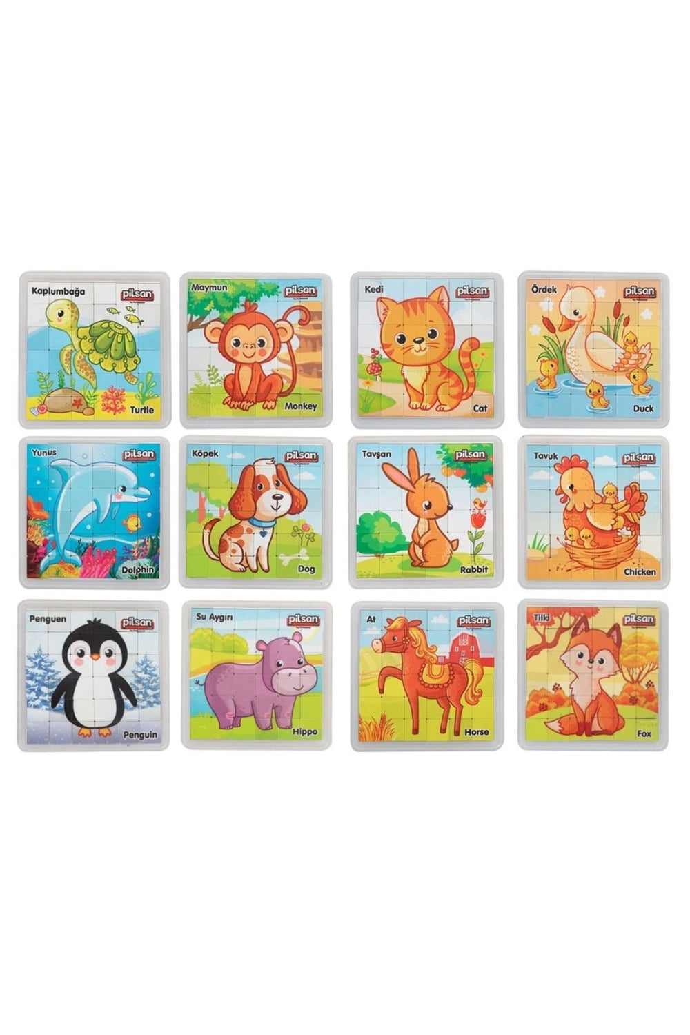 Pilsan Kare Puzzle 36 Parça
