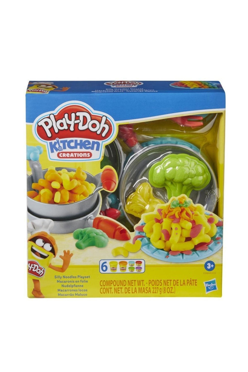 Play-doh Mutfak Atölyesi Eğlenceli Makarna Seti-e9369