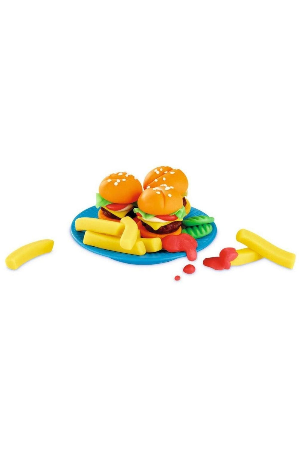 Play-doh Mutfak Atölyesi Hamburger Ve Patates Kızartması Seti -e5472