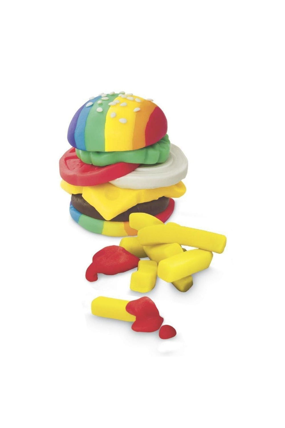 Play-doh Mutfak Atölyesi Hamburger Ve Patates Kızartması Seti -e5472