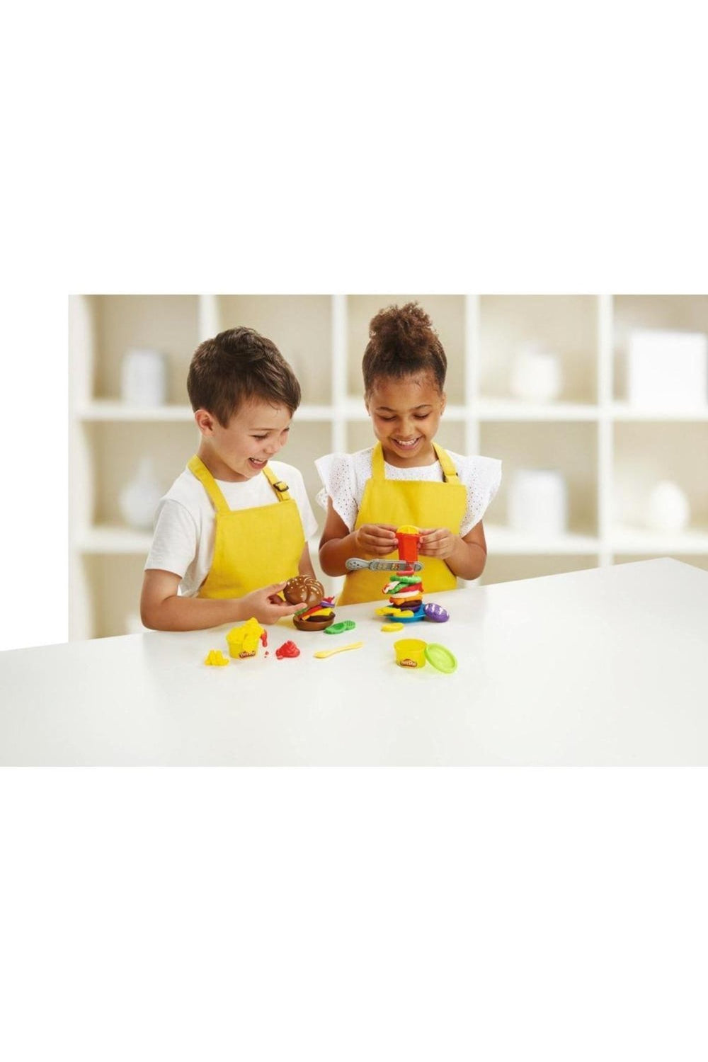 Play-doh Mutfak Atölyesi Hamburger Ve Patates Kızartması Seti -e5472