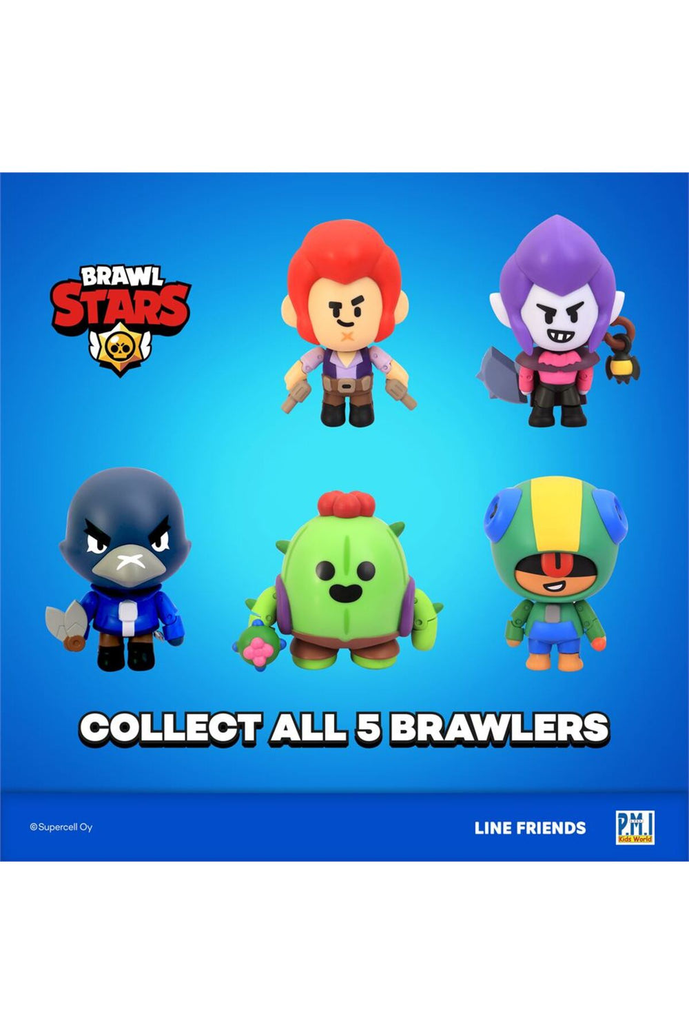 PMI Brawl Stars Tekli Aksiyon Figürü - Model 3