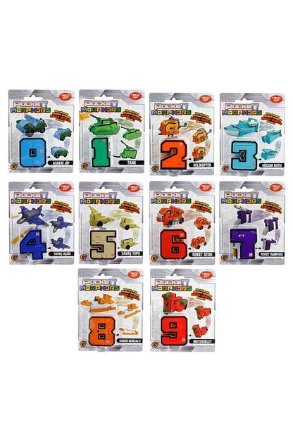 Pocket Morphers-Dönüşebilen Numaralar-PM/6888-1 Adet Fiyatıdır