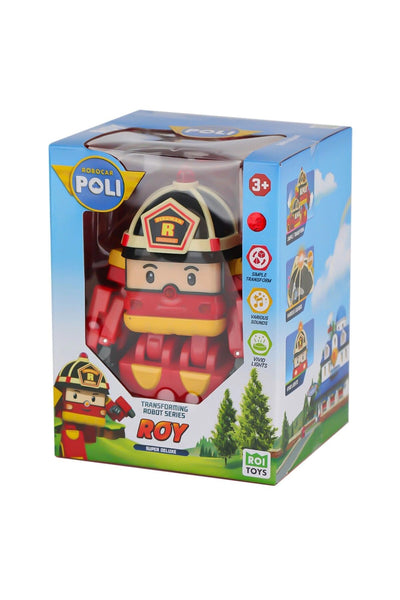 Robocar Poli Büyük Transforming Robot Roy Sesli ve Işıklı POLI/MRT-686