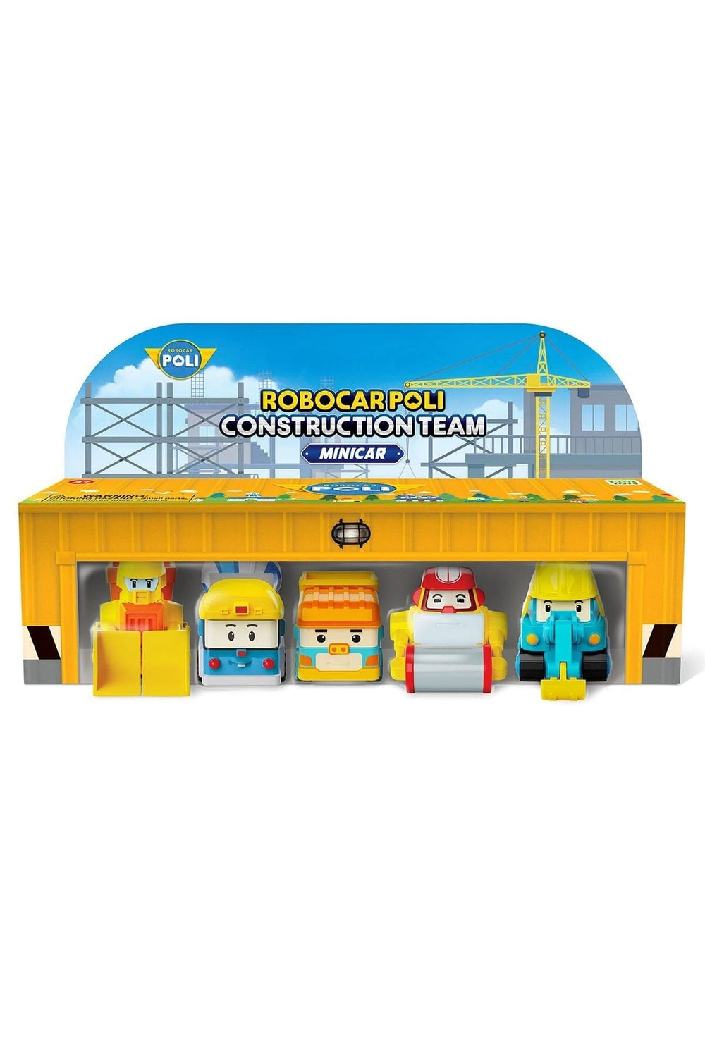 POLI MRT-761 Mini İnşaat Araçları 5li Set