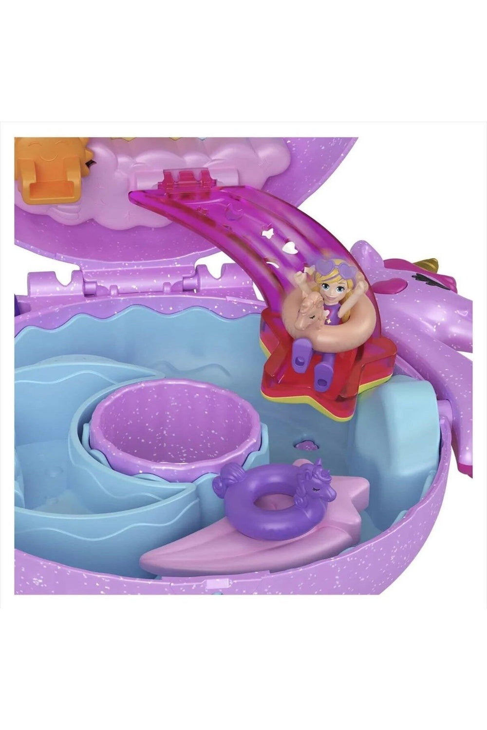 Polly Pocket HKV34 Polly Pocket Unicorn Temalı Oyun Seti