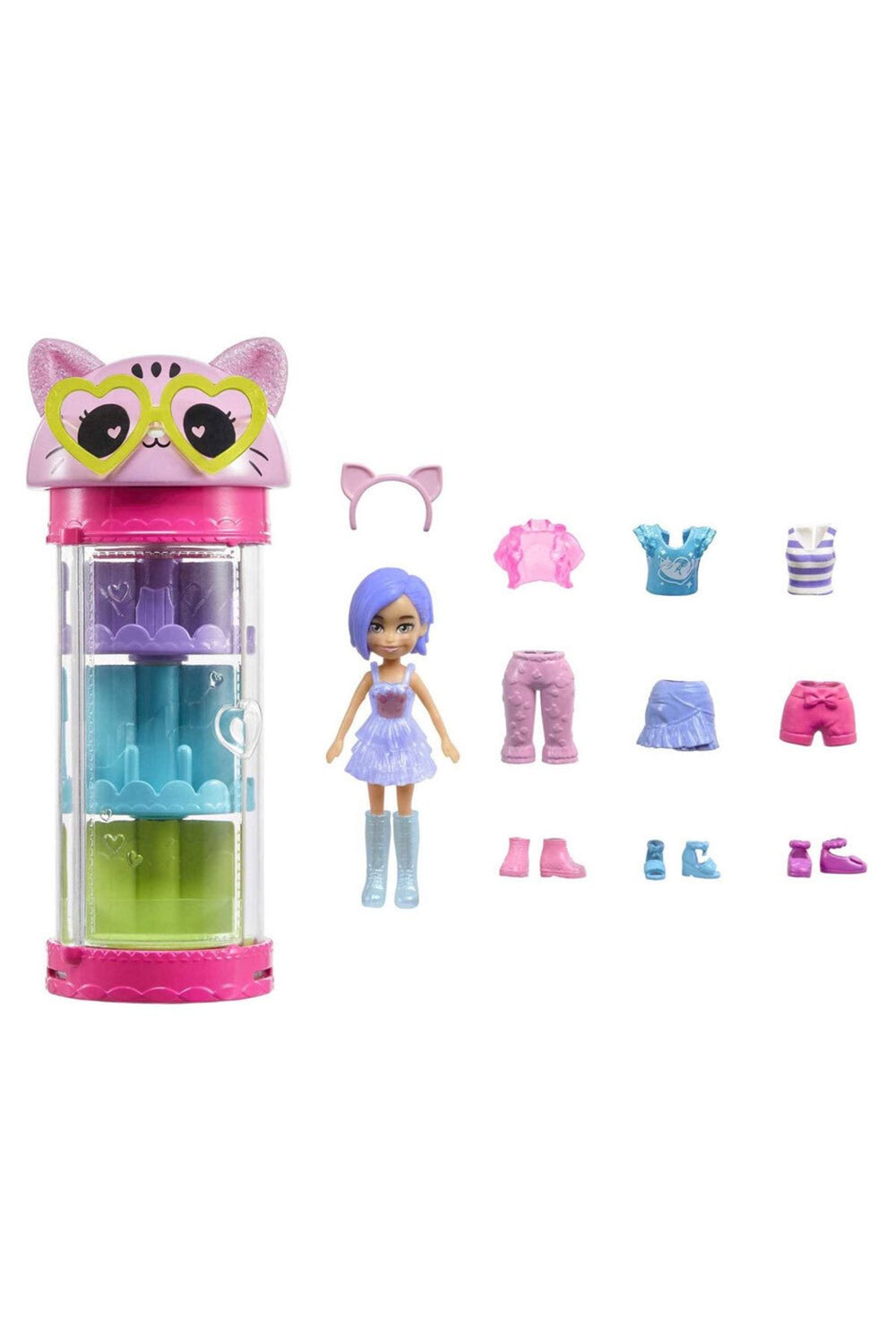 Polly Pocket Moda Eğlencesi Oyun Setleri Hkw04-hkw07
