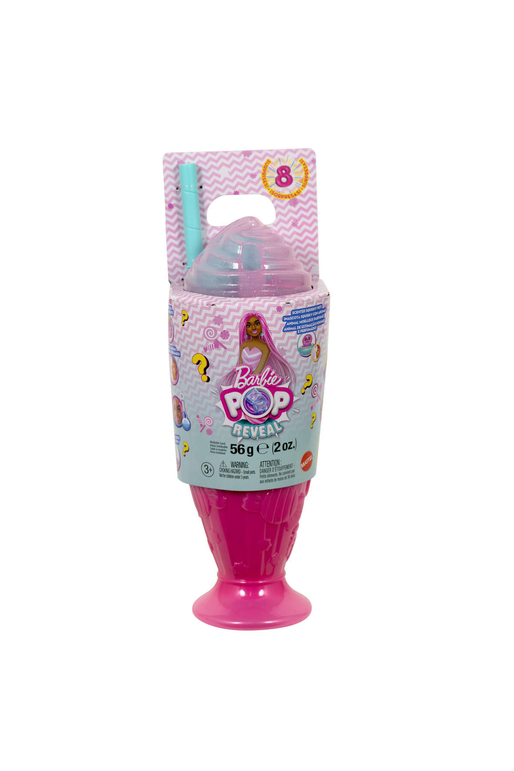 ® Pop Reveal™ Bebek Serisi ve aksesuar seti, Şeker Kız ve evcil hayvanı JFY62
