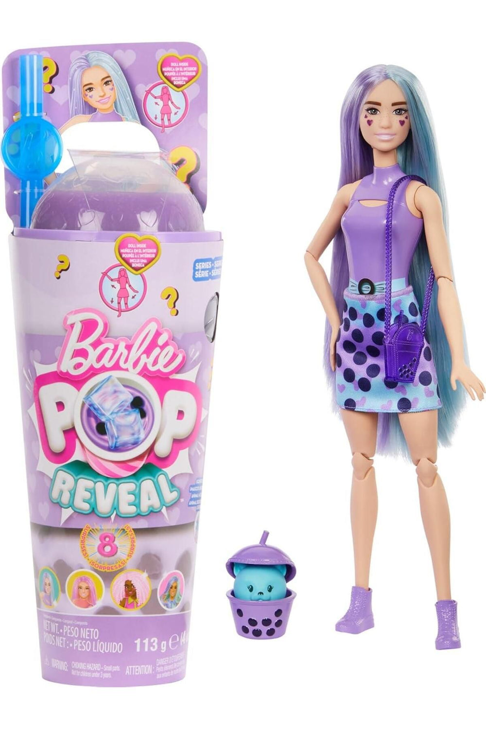 Pop Reveal Bubble Tea Serisi - Taro Milk Htj19