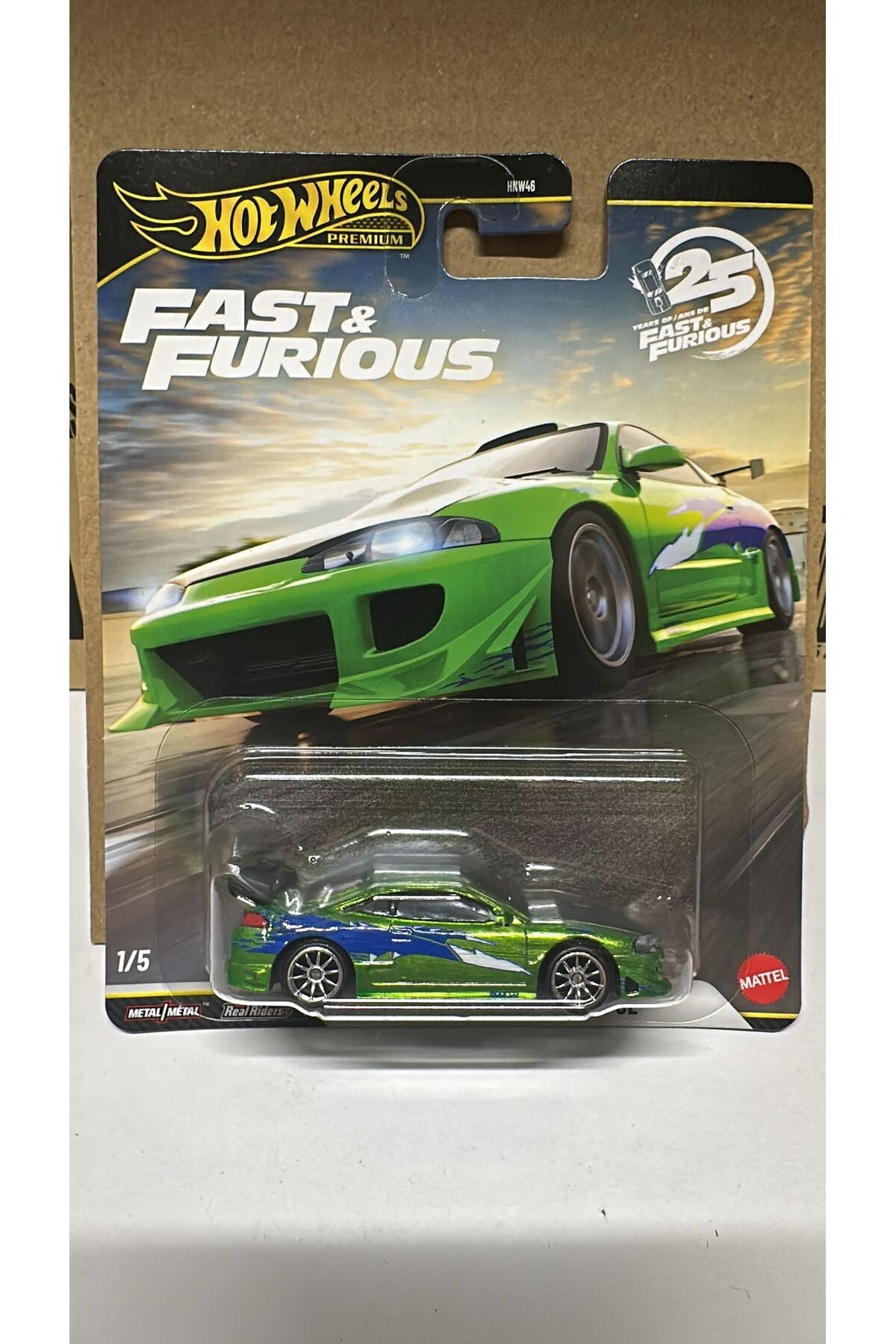 Premium 2026 Fast And Furious 25. Yıl 5'li Set HNW46 979N