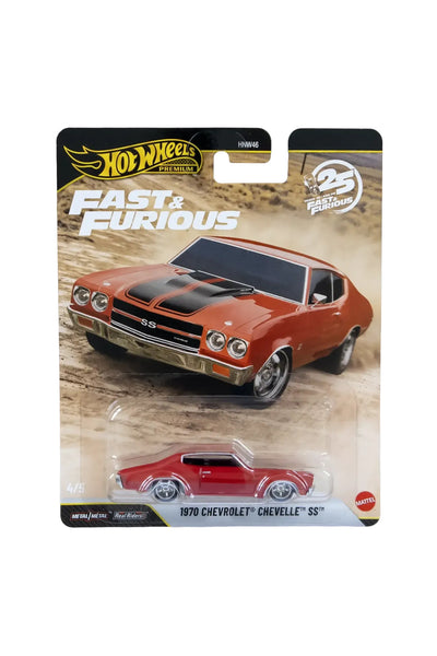 Premium Fast Furious 25. Yıl 1970 Chevrolet Chevelle SS HNW46 - 979P