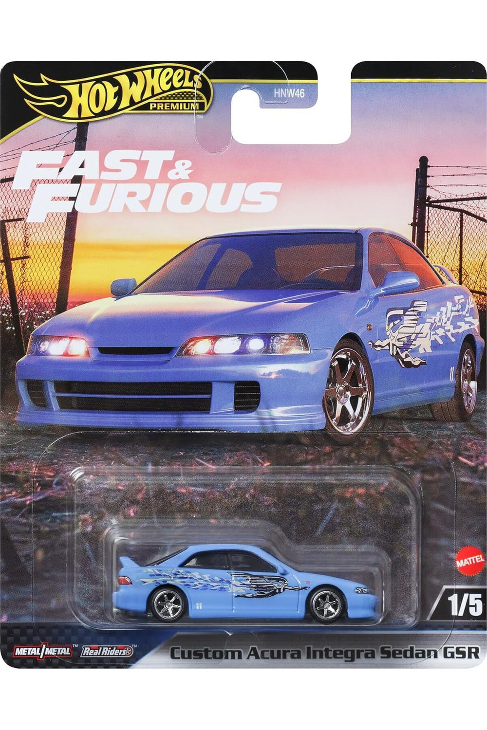 Premium Fast & Furious Custom Acura integra Sedan GSR JDJ13