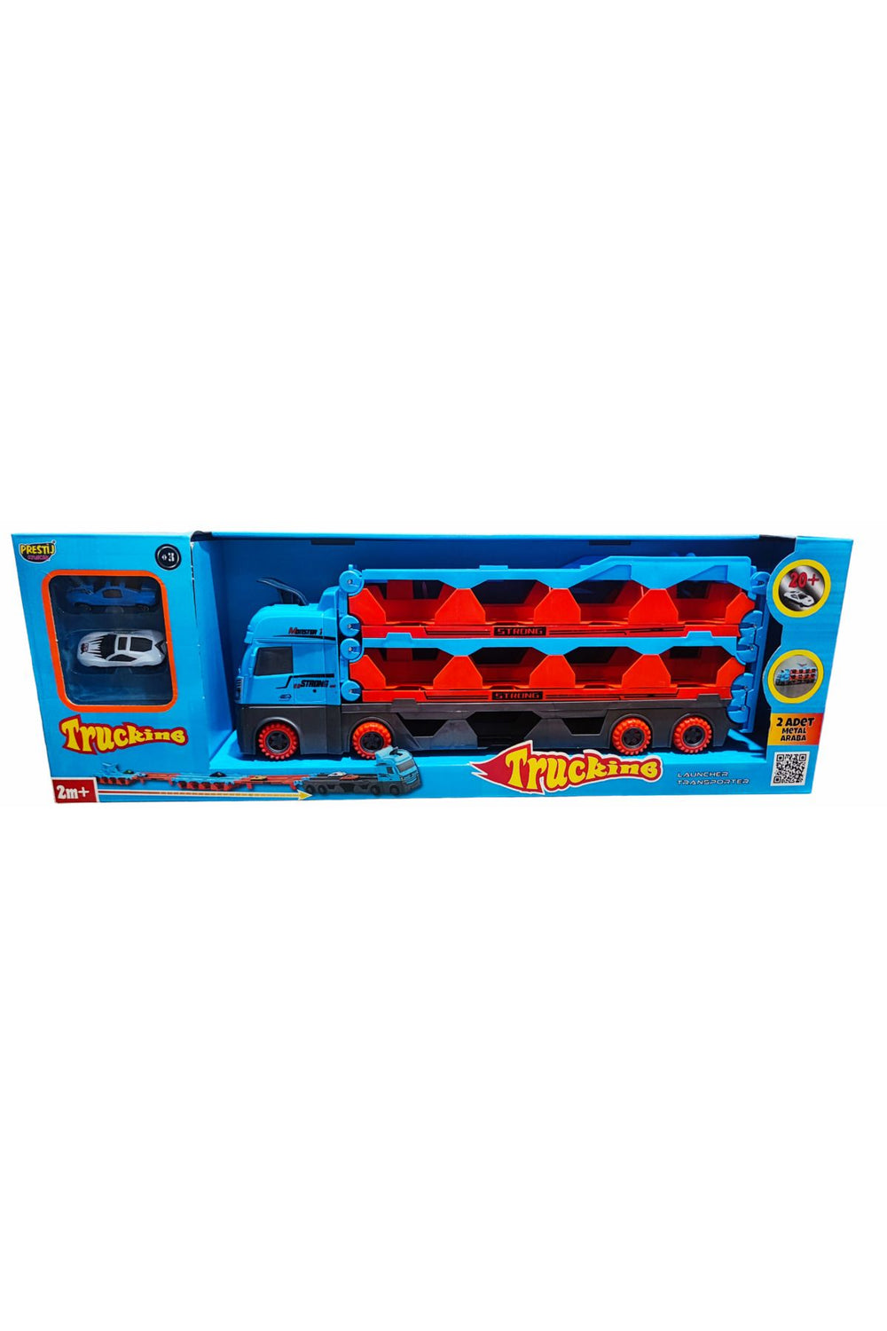 Prestijj 2 metre yollu taşıyıcılı tır