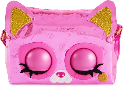 Purse Pets Fransız Bulldog Etkileşimli Göz Parlayan Hayvan Figürlü Çanta Pembe 6065582