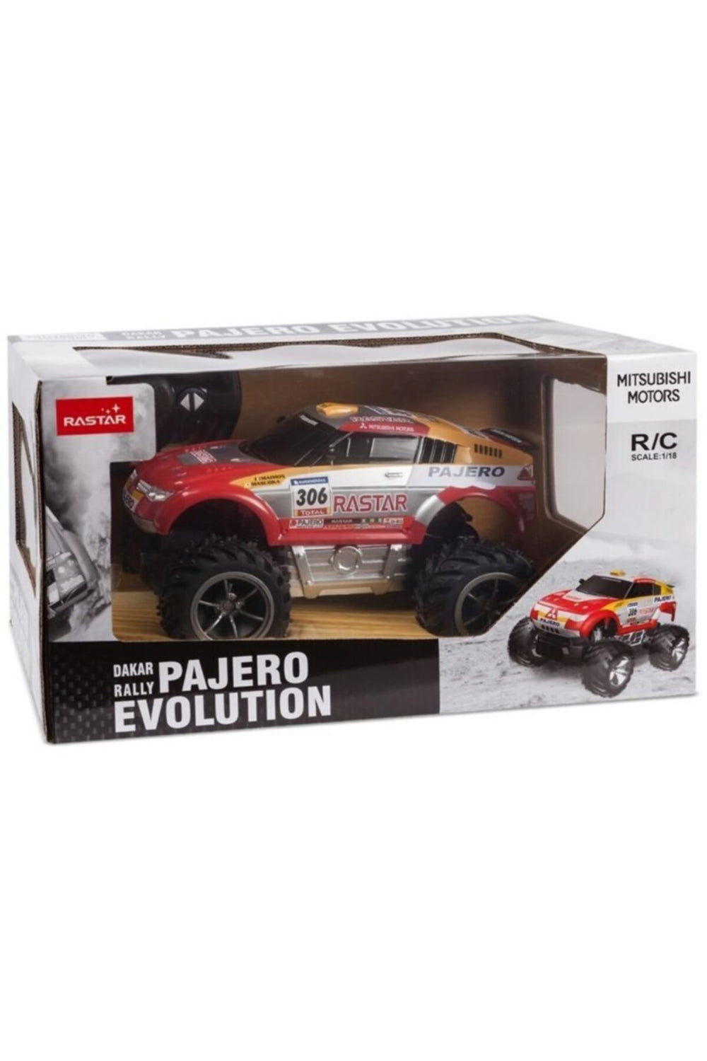 Rastar 1:18 Mitsubishi Pajero Jeep