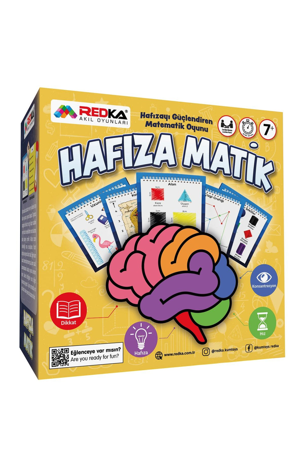 Redka Hafıza Matik Akıl Zeka Ve Strateji Oyunu, Matematik Geliştirme Oyunu, Kutu Oyunu