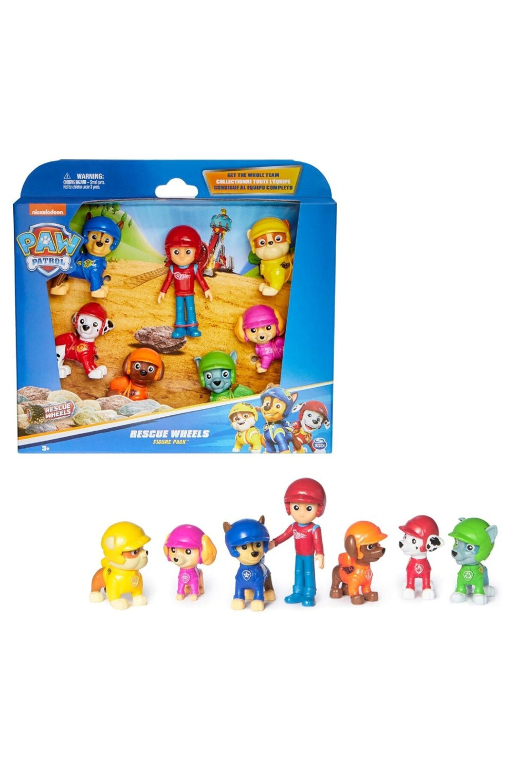 PAW Patrol Rescue Wheels 7’li Figür Seti