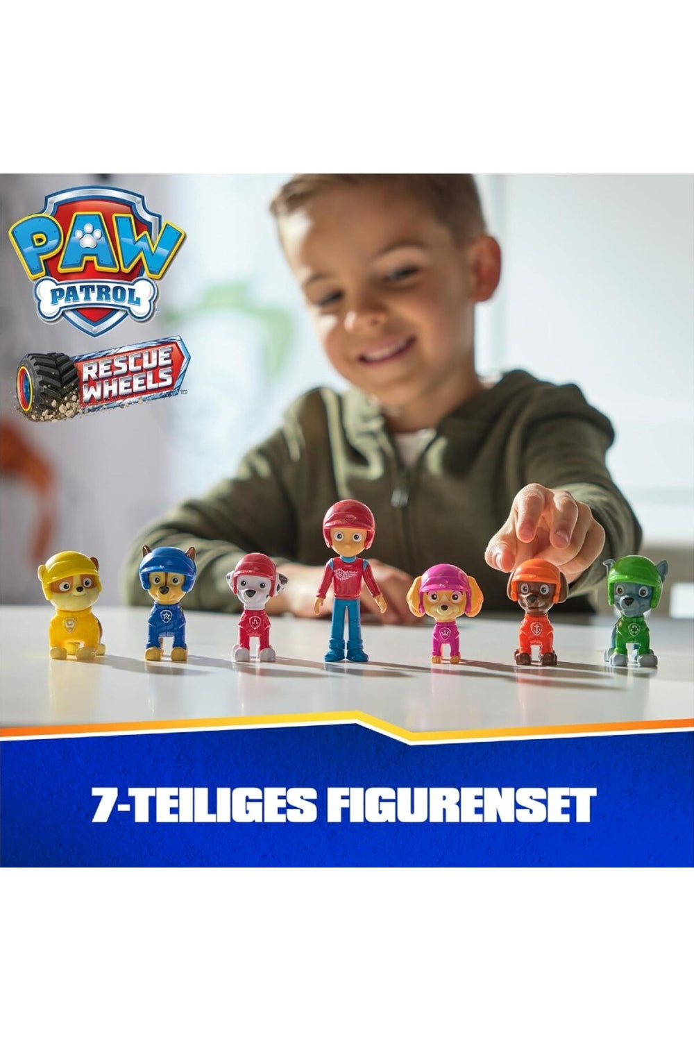 PAW Patrol Rescue Wheels 7’li Figür Seti