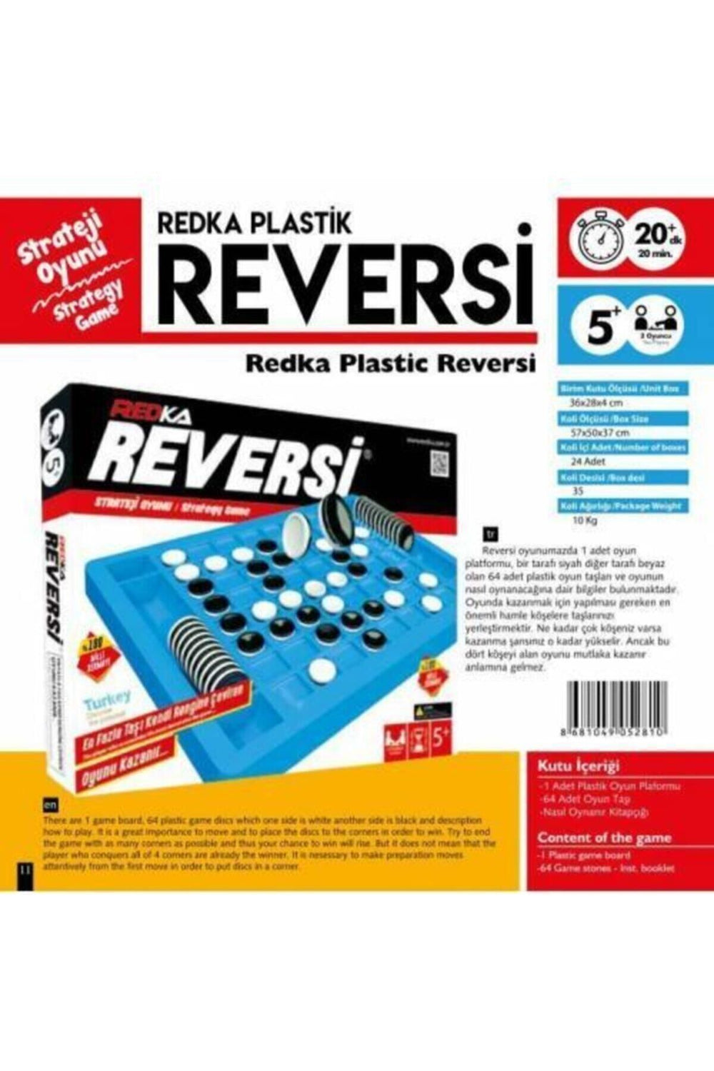 Reversi Strateji Oyunu