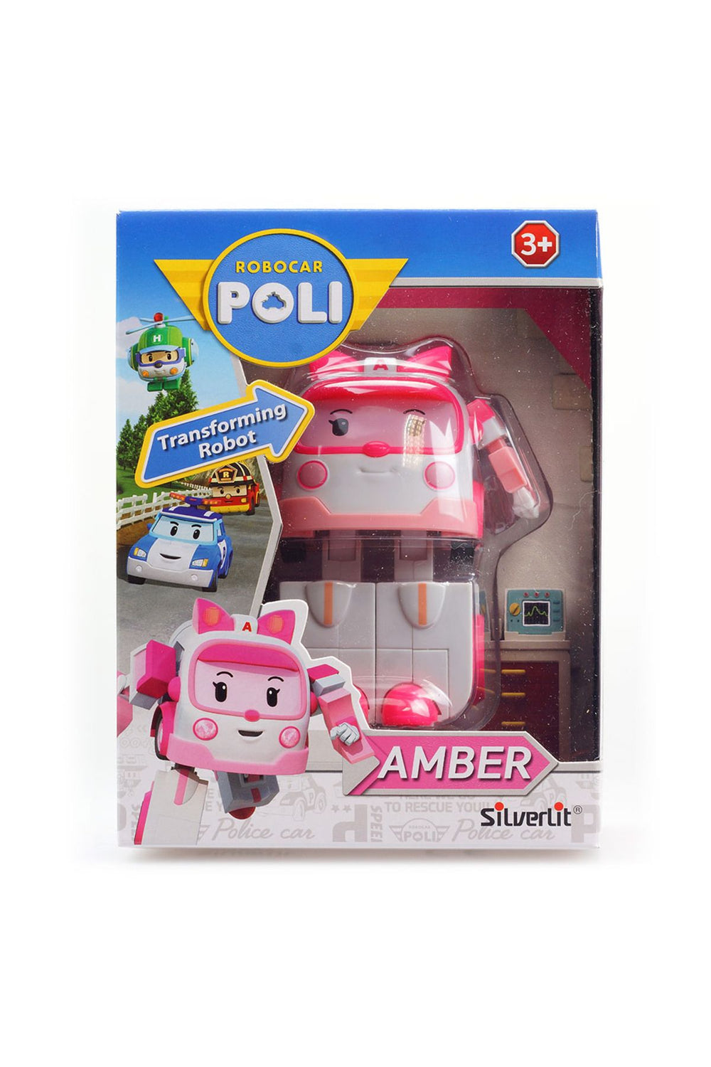 Robocar Poli Transformers Robot Figür Amber 83172