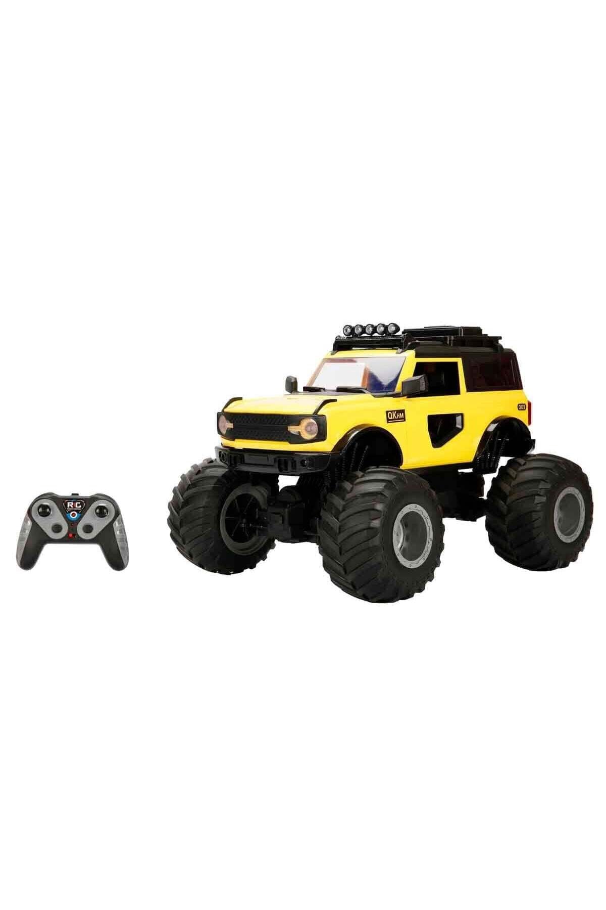 1:8 Sesli ve Işıklı Beast Big USB Şarjlı Uzaktan Kumandalı 4x4 Off Road Araba