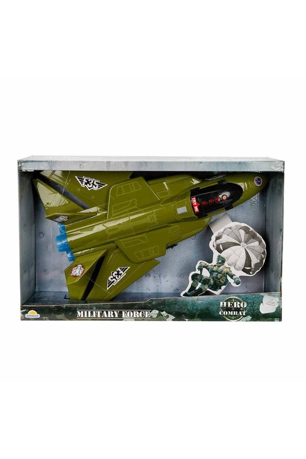 Sesli Ve Işıklı F35 Uçak 50 Cm.