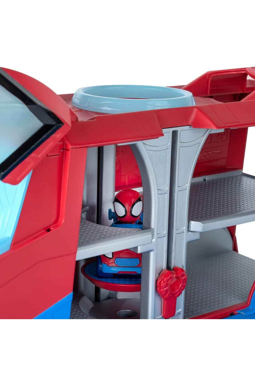 Sesli ve Işıklı Spidey Kamyon Mini Arabalar Oyun Seti 33 cm PDY22000