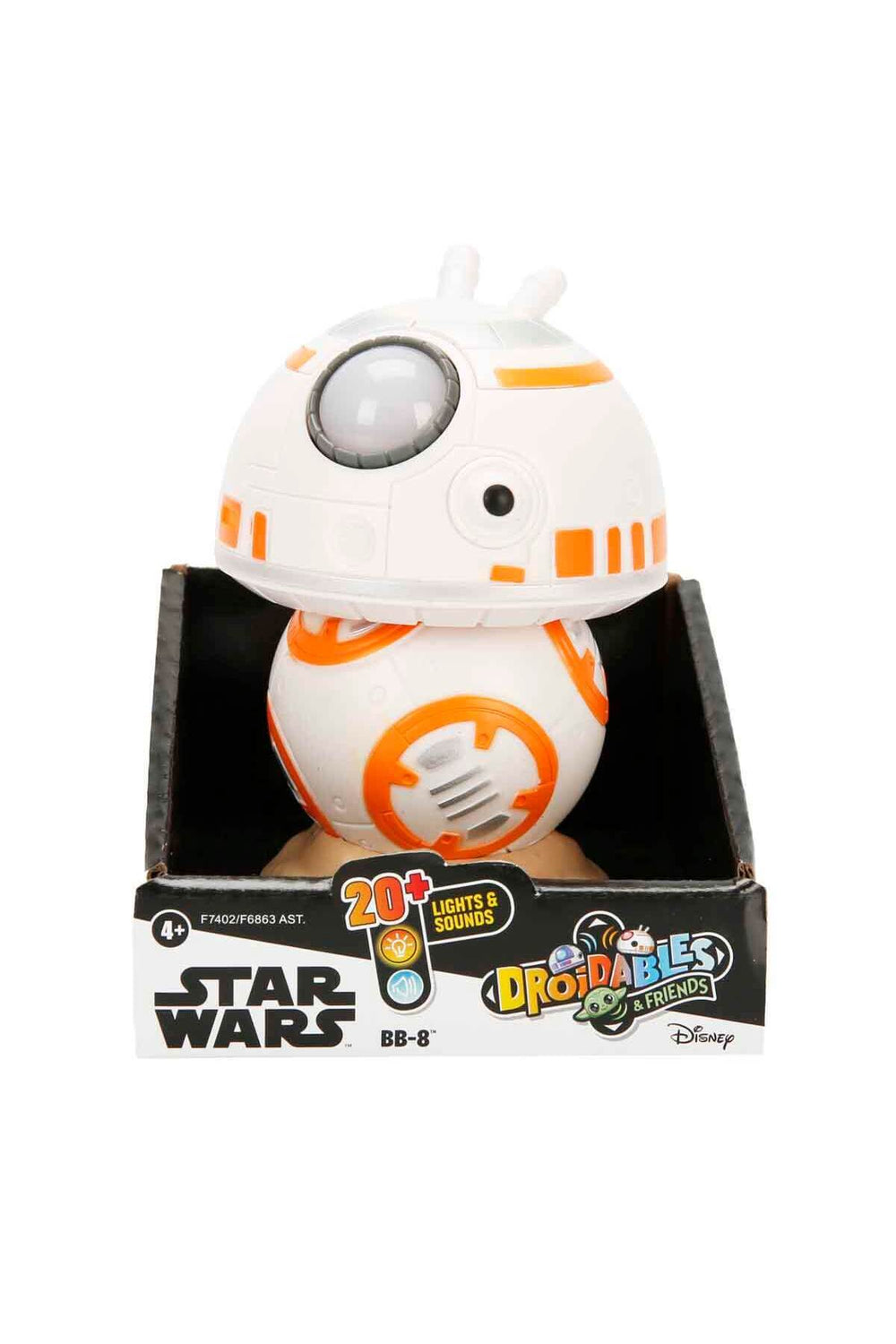Sesli ve Işıklı Star Wars Elektronik Droidables Figür - Bb-8