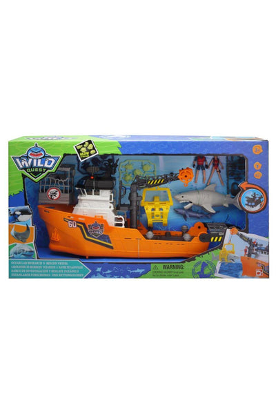 Sesli ve Işıklı Wild Quest Gemi Oyun Seti