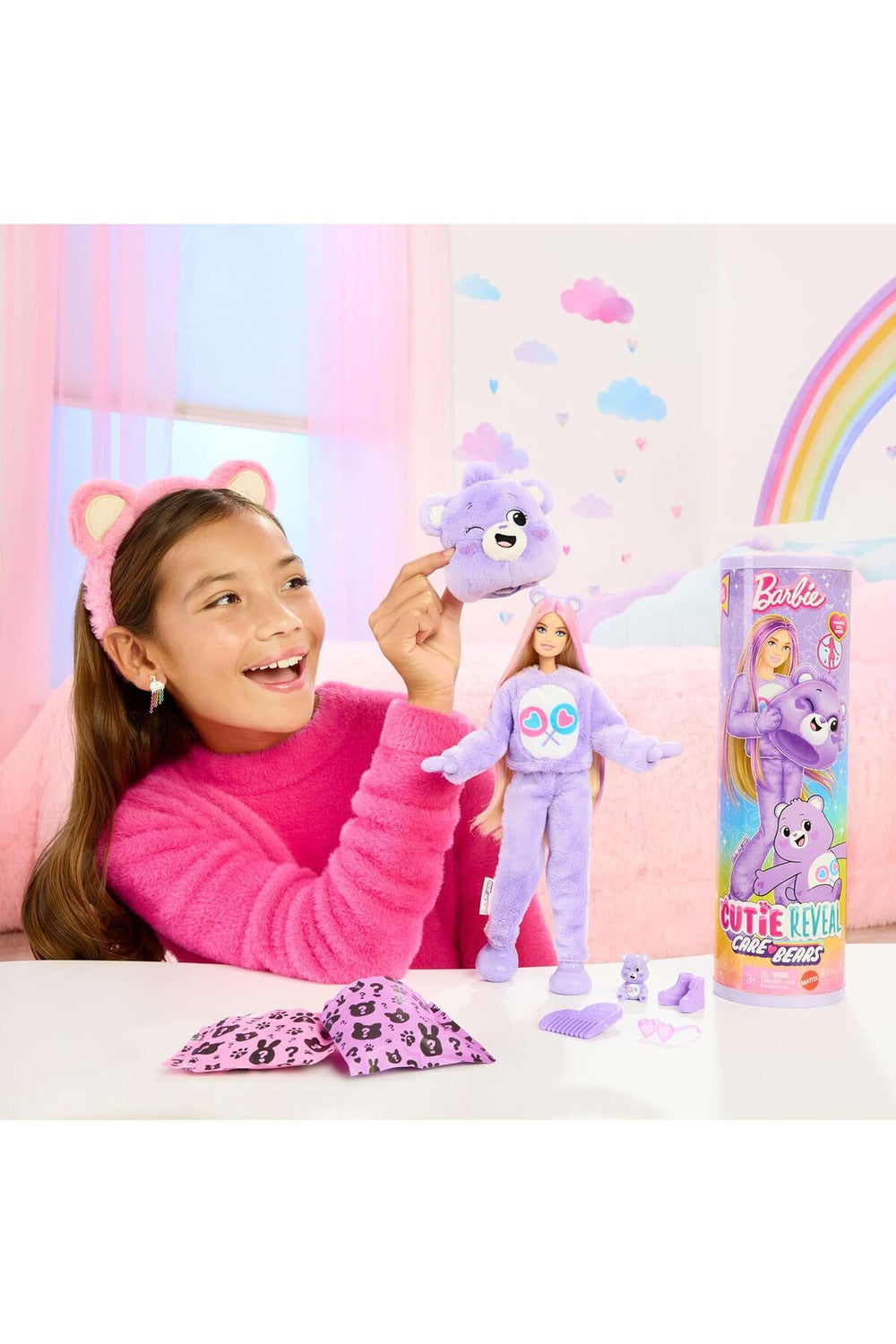 Sevimli Ayıcıklar™ Barbie® Cutie Reveal™ bebek