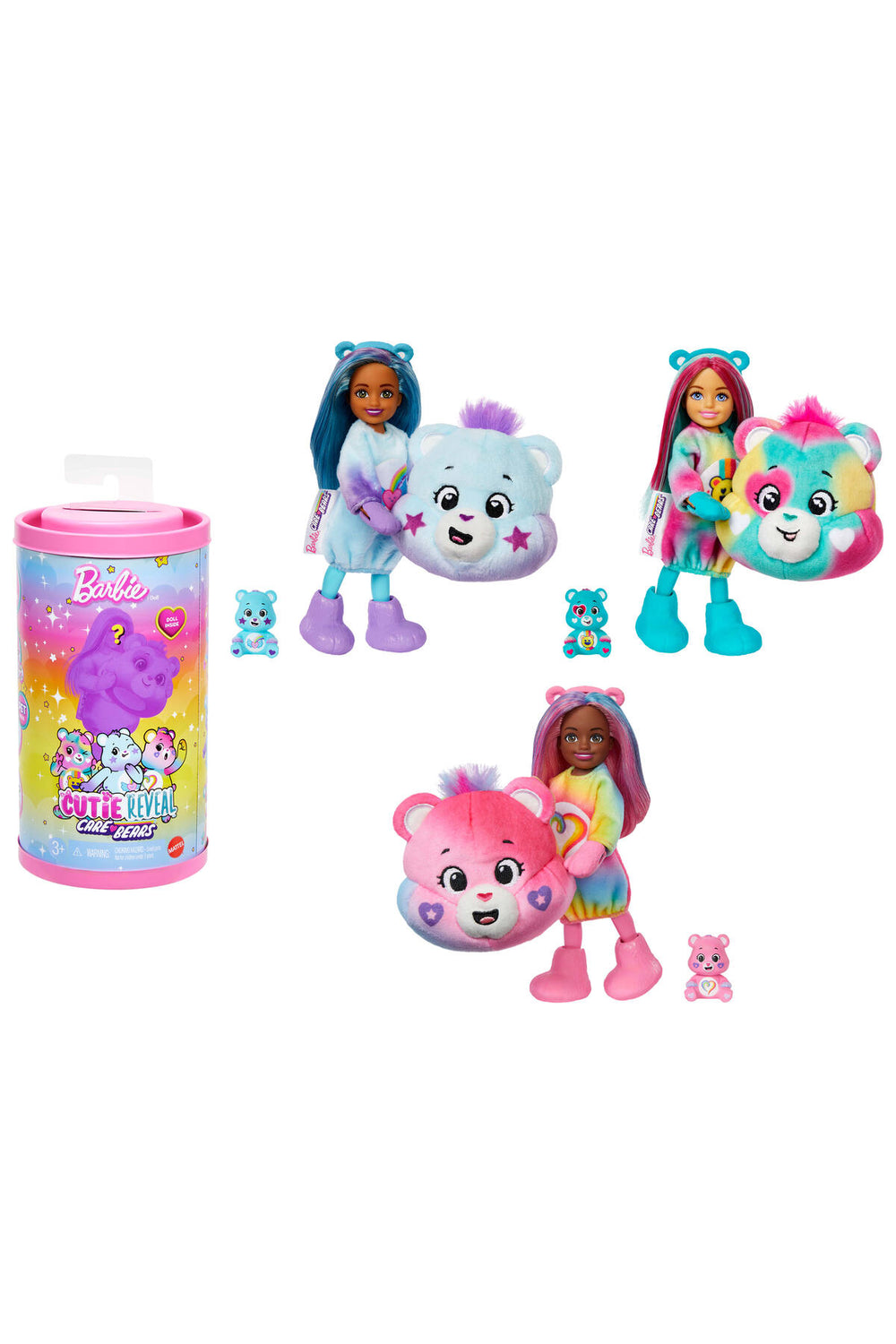 Barbie Sevimli Ayıcıklar™ Cutie Reveal™ Bebek Serisi, Chelsea küçük bebekler ve aksesuarları JGH75