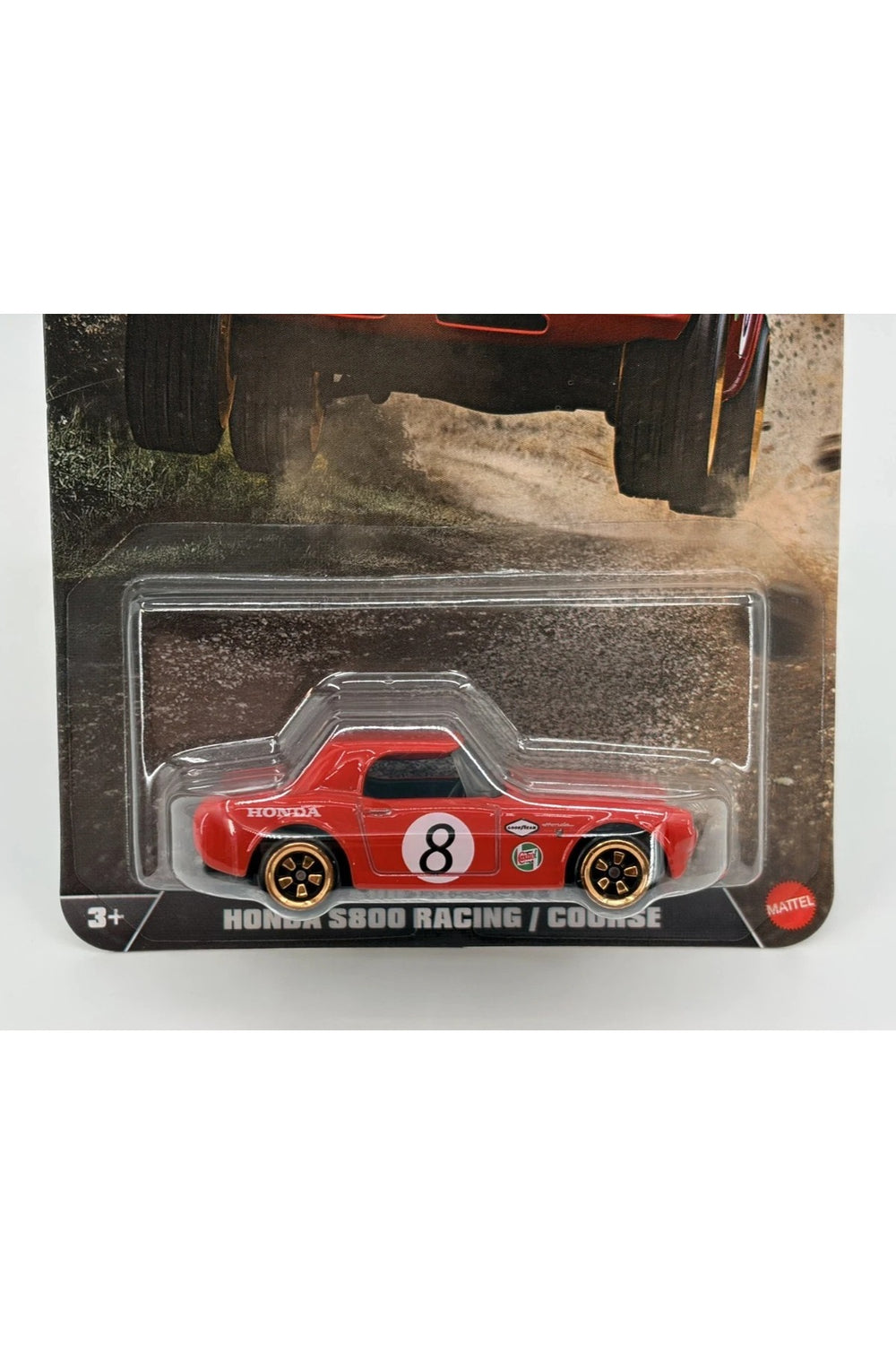Silver Series Rally Racers Honda S800 Racing Course Diecast Araba