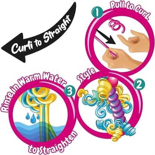Silverlit Curli Girls Oyuncak Bebek ve Hayvan 3'lü Set