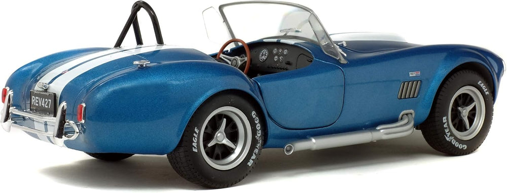SOLİDO DİECAST SHELBY COBRA 427 MKII METALLIC BLUE 1965 1:18