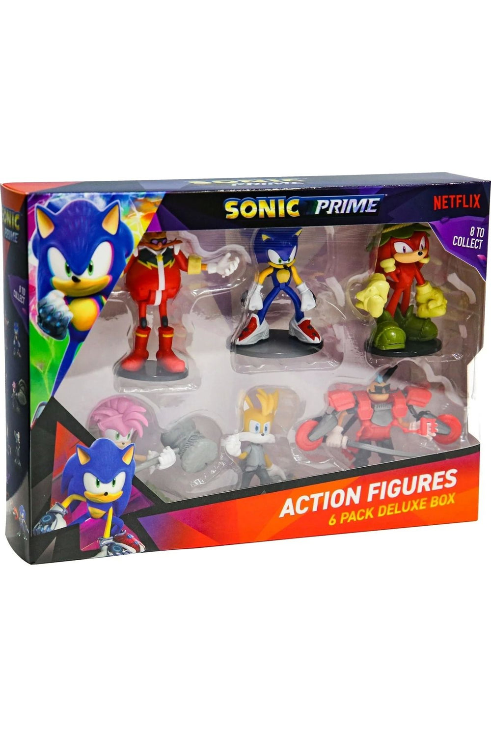 Sonic 6'lı Aksiyon Figür Set Model - PMI-SON6070