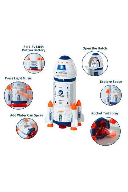 SPACE H202 UZAY SETİ SESLİ IŞIKLI 3+